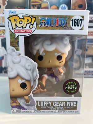 Funko POP! Animation One Piece Luffy Gear Five Edition Limitée Phosphorescente Chase - Boîte Imparfaite
