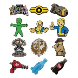Fallout présentoir Pin's Mystery Pin Badge Volume 2 (12 Pièces)