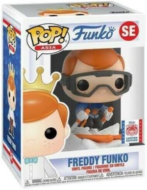 Funko POP! Asia Funko Freddy Funko (Freestyle Skiing) Edition Limitée