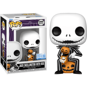 Funko POP! Disney L'Étrange Noël de Monsieur Jack - Jack Skellington with Box Edition Limitée