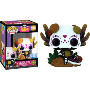 Funko POP! Icons Dia de Los Muertos Ajolote Edition Limitée Phosphorescente