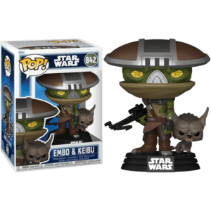 Funko POP! Star Wars The Mandalorian & Grogu - Embo & Keibo