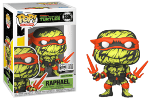 Funko POP! Television Tortues Ninja Raphael (Black/Red/Green Deco) Edition Limitée Royalty 3500 Pièces + Boîte Acrylique