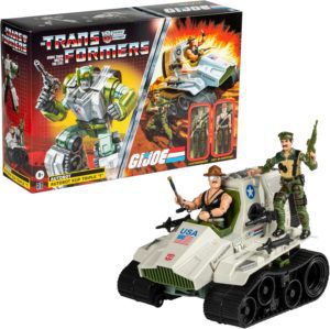TRANSFORMERS X G.I. JOE - Kup Triple - Figurine Collaborative 23cm