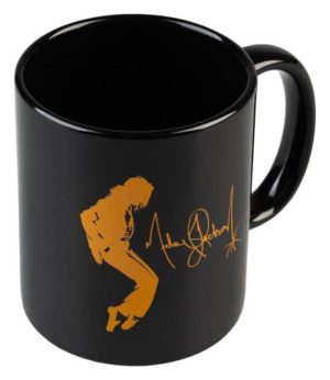Tasse Michael Jackson Signature Noire 350 ml