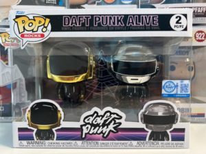 Funko POP! Rocks 2-Pack Daft Punk - Daft Punk Alive Edition Limitée - Boîte Imparfaite