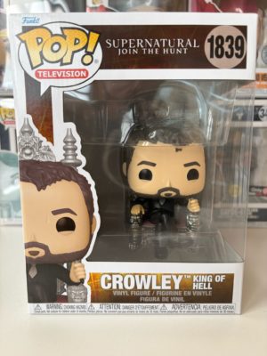 Funko POP! Premium Television Supernatural Crowley King of Hell - Boîte Imparfaite