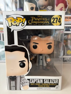 Funko POP! Movies Pirates des Caraïbes Captain Salazar - Boîte Imparfaite