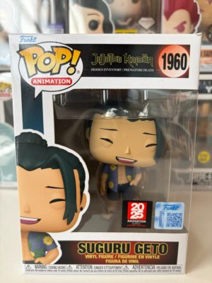 Funko POP! Animation Jujutsu Kaisen Suguru Geto (Beach Outfit) Edition Limitée Animation Expo 2025 - Boîte Imparfaite