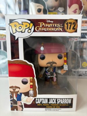 Funko POP! Movies Pirates des Caraïbes Captain Jack Sparrow - Boîte Imparfaite