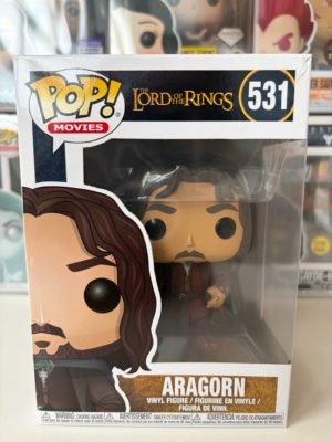 Funko POP! Movies Le Seigneur des Anneaux Aragorn - Boîte Imparfaite