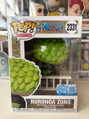 Funko POP! Animation One Piece Straw Hat Pirates Roronoa Zoro Edition Limitée - Boîte Imparfaite