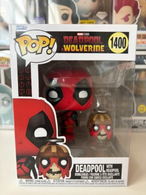 Funko POP! Deadpool - Deadpool with Headpool - Boîte Imparfaite