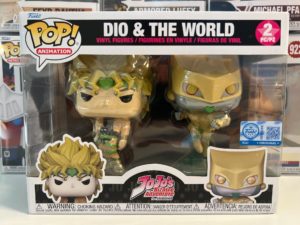 Funko POP! 2-Pack Animation JoJo's Bizarre Adventure Dio & The World Edition Limitée - Boîte Imparfaite