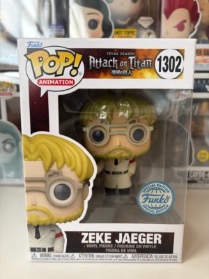 Funko POP! Animation L’Attaque des Titans Zeke Jaeger Edition Limitée - Boîte Imparfaite