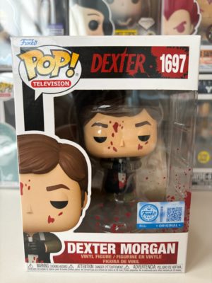 Funko POP! Televison Dexter - Dexter Morgan (Bloody) Edition Limitée - Boîte Imparfaite
