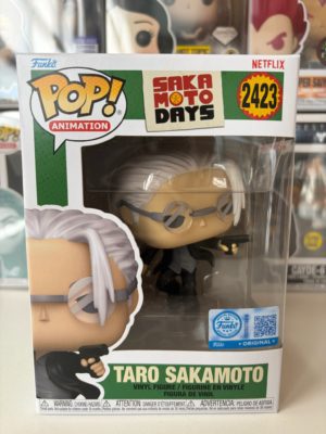 Funko POP! Animation Sakamoto Days Taro Sakamoto (Young in Suit) Edition Limitée - Boîte Imparfaite