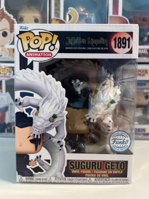 Funko POP! Premium Animation Jujutsu Kaisen Suguru Geto (Hidden Inventory/Premature Death) Edition Limitée - Boîte Imparfaite