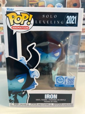 Funko POP! Animation Solo Leveling Iron Edition Limitée - Boîte Imparfaite