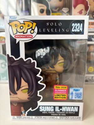 Funko POP! Animation Solo Leveling Sung Il-Hwan Edition Limitée Summer Convention 2026 - Boîte Imparfaite