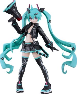 Character Vocal Series 01: Hatsune Miku maquette Plamatea Hatsune Miku: Chuocho Tactical Craft Ver. 15 cm