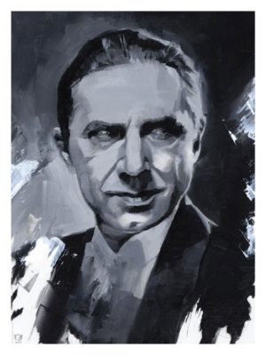 Dracula Art Print Dracula by Chris Valentine 41 x 31 cm - non encadrée