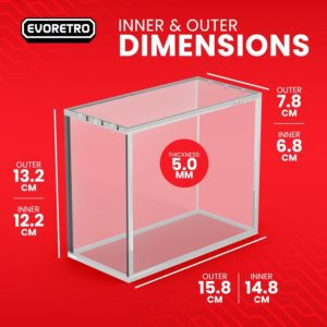 EVORETRO - Acrylique Magnetic Protector For Display One Piece