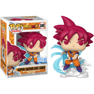 Funko POP! Animation Dragon Ball Super - Super Saiyan God Goku (Kamehameha) Edition Limitée
