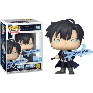 Funko POP! Animation Solo Leveling Sung Jinwoo (With Sword) Edition Limitée Phosphorescente