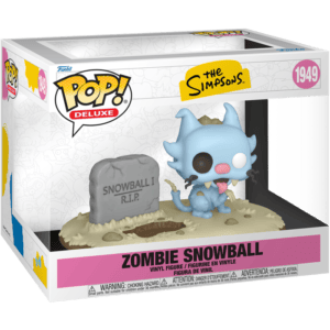 Funko POP! Deluxe Television Les Simpsons Zombie Snowball