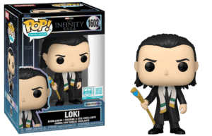 Funko POP! Marvel The Infinity Saga Loki Edition Limitée Supreme 9500 Pièces + Boîte Acrylique