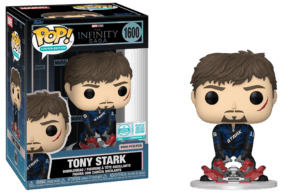 Funko POP! Marvel The Infinity Saga Tony Stark Edition Limitée Supreme 9500 Pièces + Boîte Acrylique
