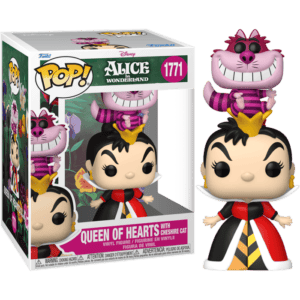 Funko POP! Premium Disney Alice au Pays des Merveilles Queen of Hearts with Cheshire Cat