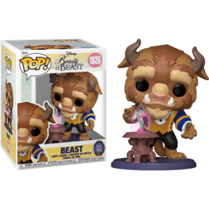 Funko POP! Premium Disney La Belle et la Bête (1991) - Beast with Enchanted Rose