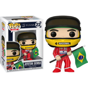 Funko POP! Racing Formula 1 Ayrton Senna with Brazilian Flag