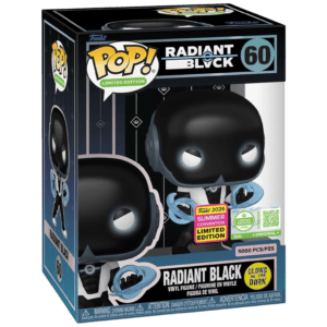 Funko POP! Radiant Black Edition Limitée Phosphorescente Ultra Summer Convention 2026 - 5000 Pièces + Boîte Acrylique
