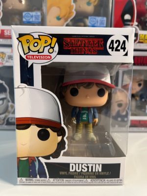 Funko POP! Television Stranger Things Dustin (avec Boussole) - Boîte Imparfaite